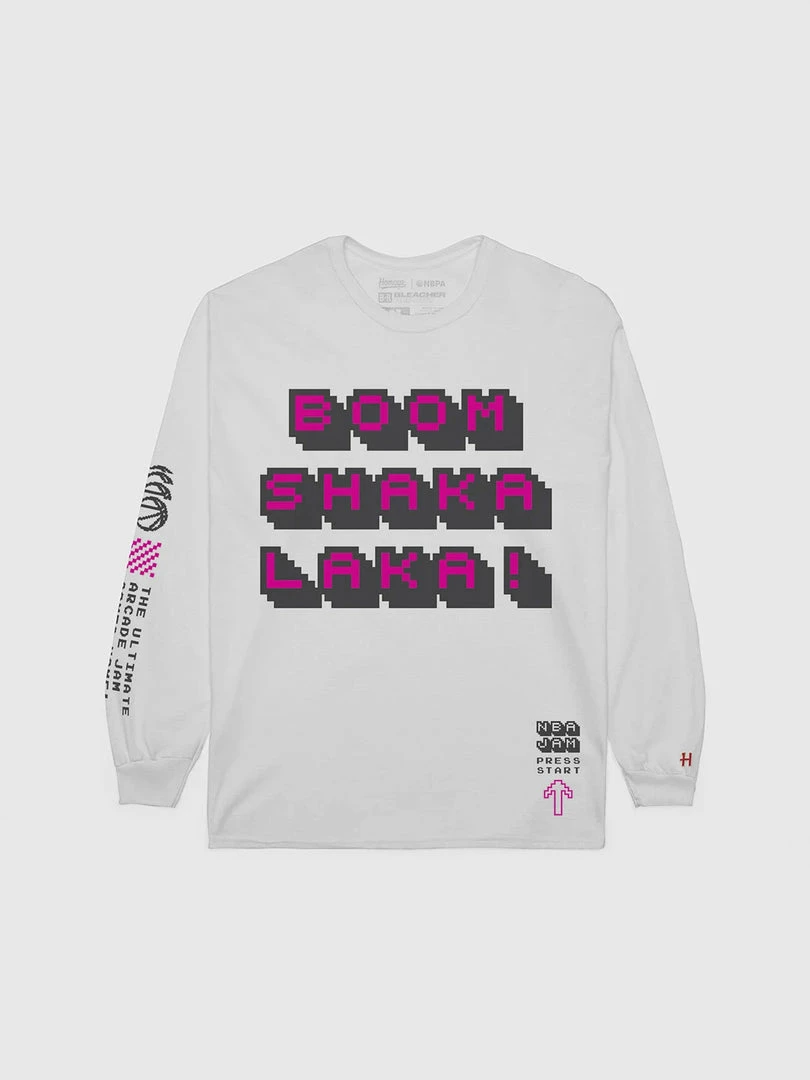 The Loyalist BOOMSHAKALAKA! NBA Jam Long Sleeve T-Shirt Basketball