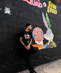 Loyalist Space Jam Marvin The Martian Goon Squad T-Shirt Basketball