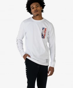 The Loyalist Basketball Hank Willis Thomas'That's Game' White Long Sleeve T-Shirt
