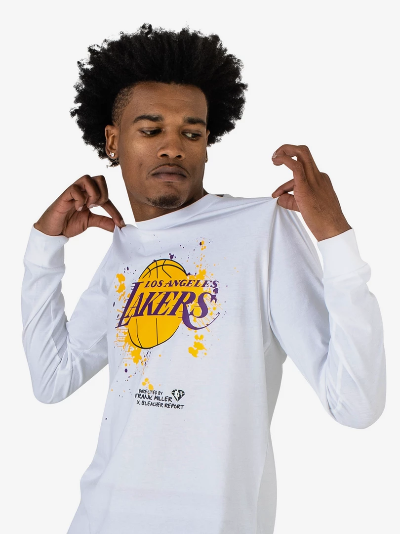 The Loyalist Frank Miller Lakers Logo Long Sleeve T-Shirt Basketball