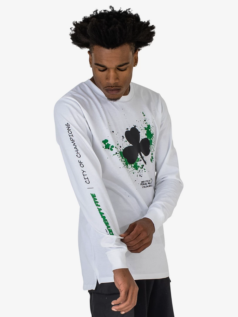 The Loyalist Frank Miller Celtics Logo Long Sleeve T-Shirt Basketball