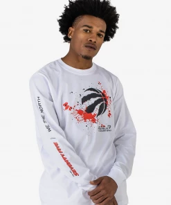 The Loyalist Basketball Frank Miller Raptors Logo Long Sleeve T-Shirt