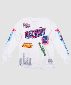 B/R SHOP Big Sean X Detroits Pistons Long Sleeve T-Shirt
