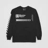B/R SHOP B/R Black Long Sleeve T-Shirt