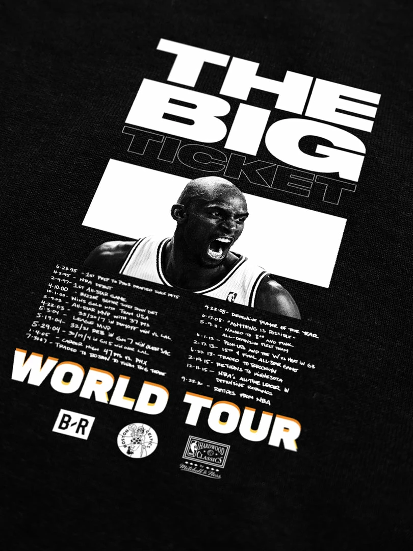 The Loyalist Kevin Garnett "Big Ticket" World Tour T-Shirt