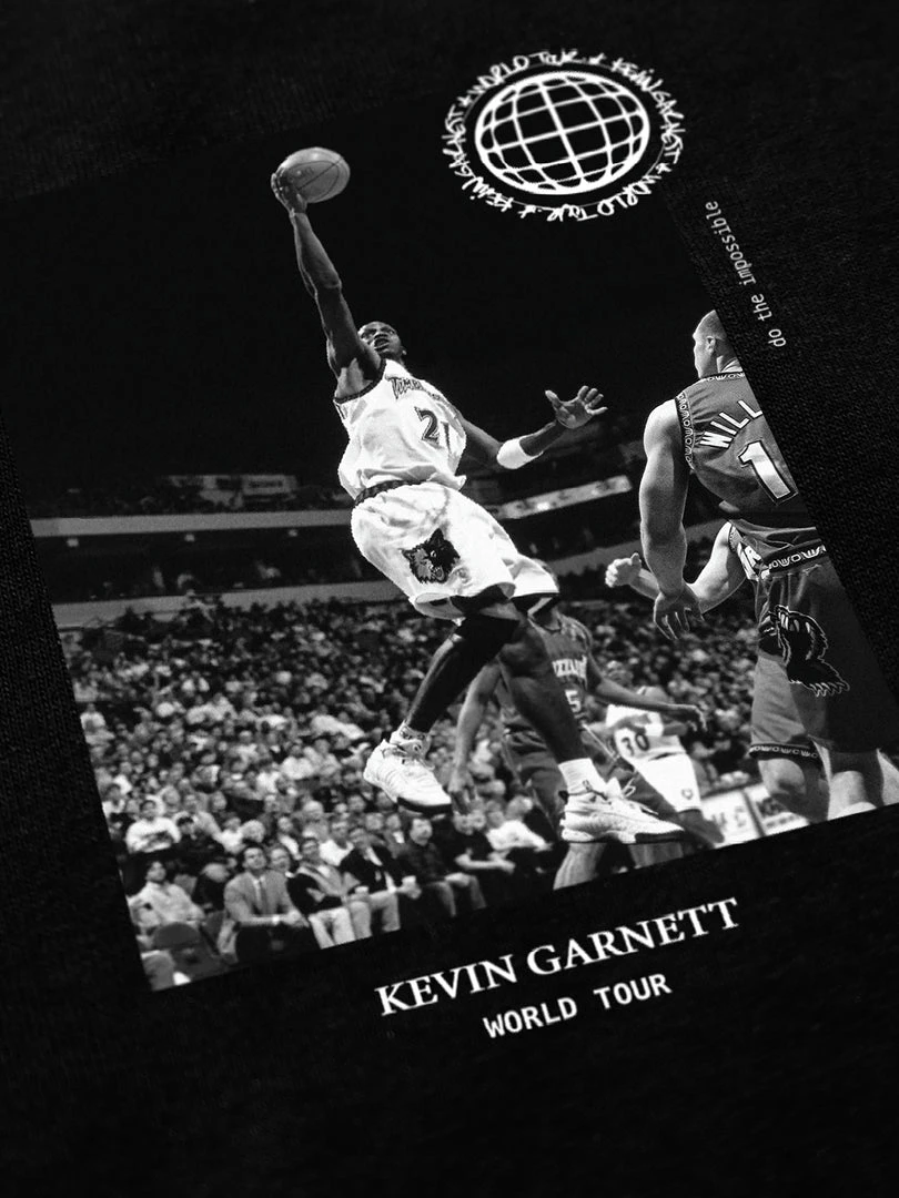 The Loyalist Basketball Kevin Garnett "The Kid" World Tour T-Shirt