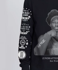 The Loyalist Basketball Ben Wallace World Tour Black Long Sleeve T-Shirt