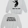 The Loyalist Know The Ledge Grey Crewneck