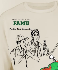 The Loyalist FAMU Excellence With Caring Crewneck HOLIDAY SALE