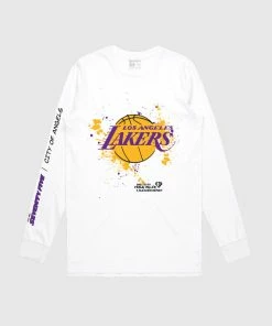 The Loyalist Frank Miller Lakers Logo Long Sleeve T-Shirt Basketball