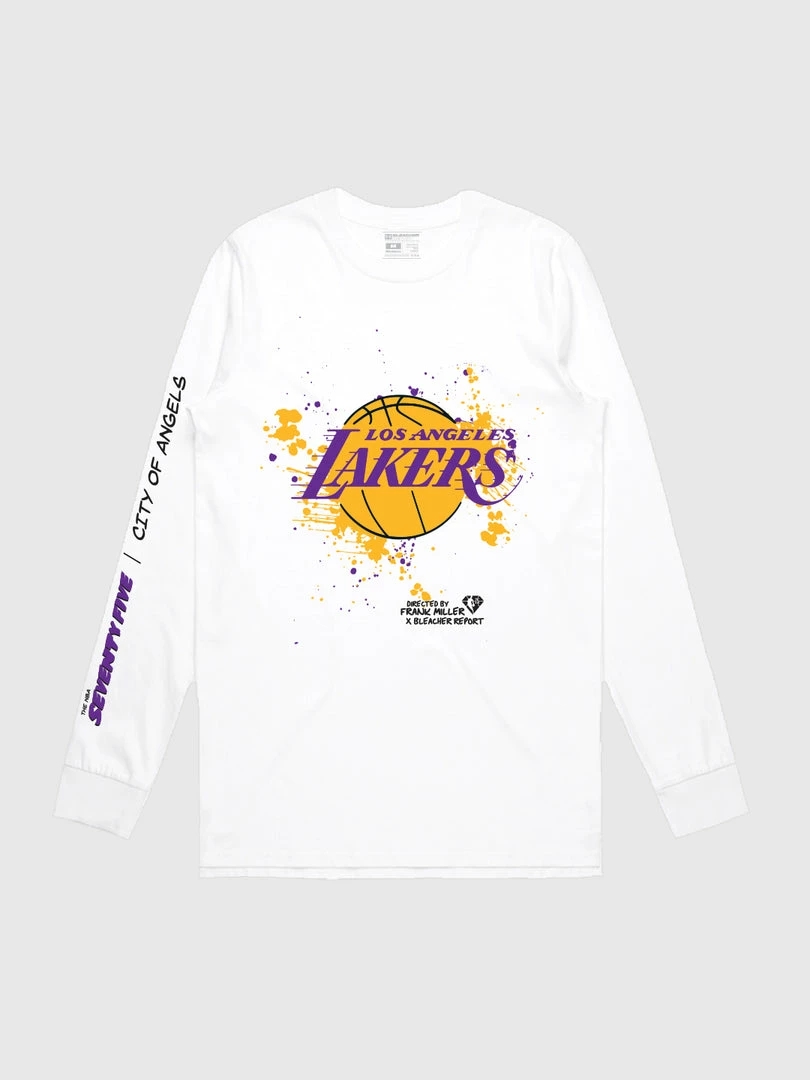 The Loyalist Frank Miller Lakers Logo Long Sleeve T-Shirt Basketball