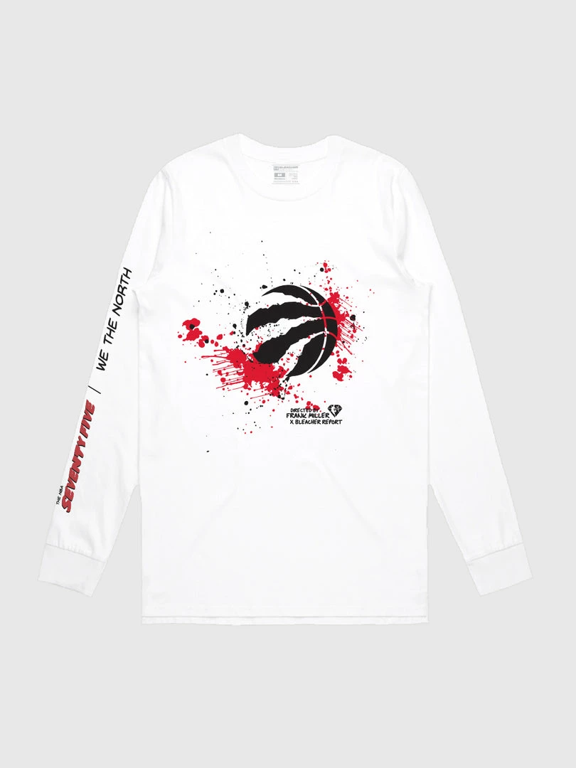 The Loyalist Basketball Frank Miller Raptors Logo Long Sleeve T-Shirt