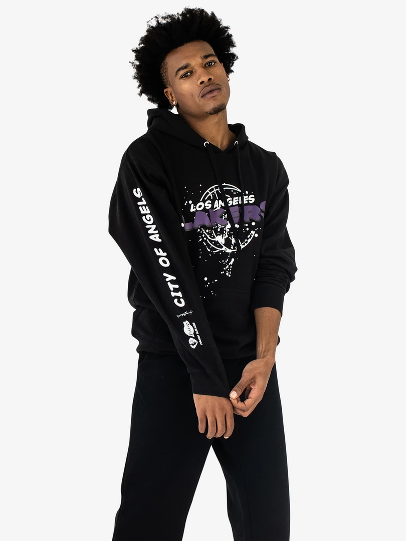 The Loyalist Frank Miller Lakers Wordmark Hoodie