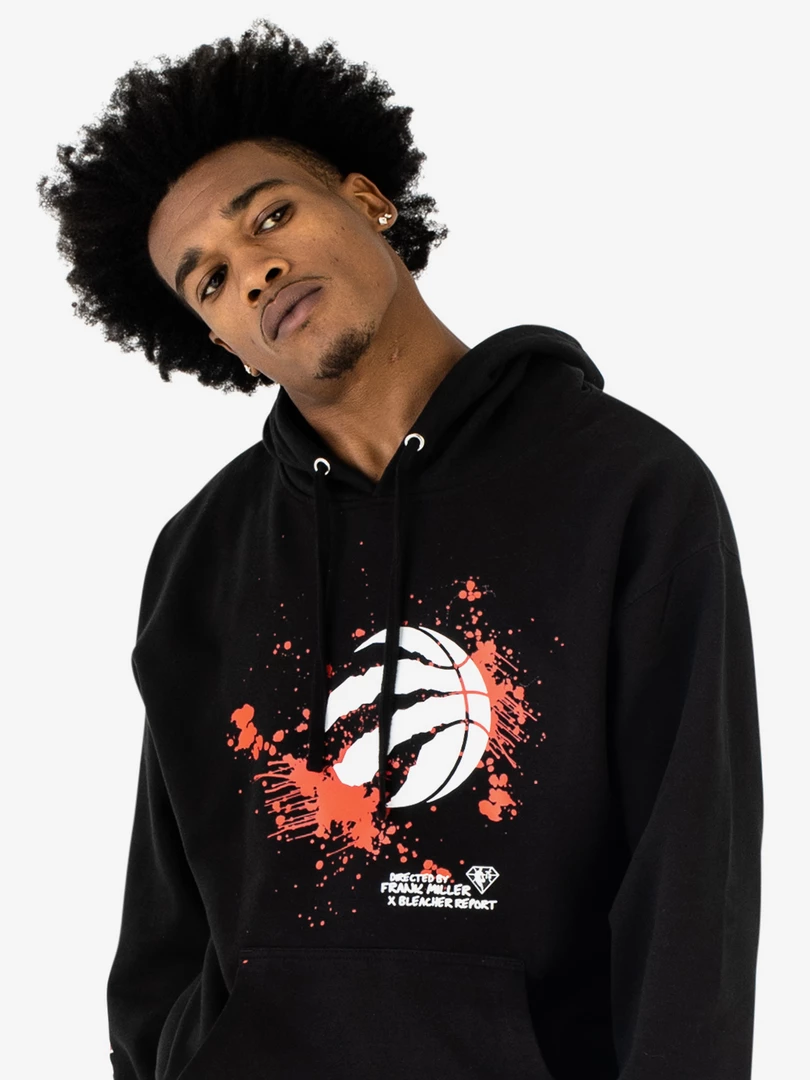 The Loyalist Basketball Frank Miller Raptors Logo Hoodie
