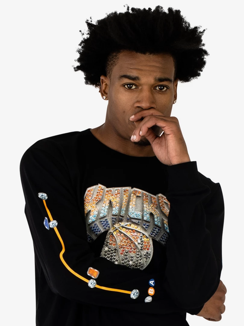 The Loyalist Greg Yuna Knicks Diamond Long Sleeve T-Shirt Basketball
