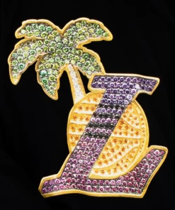 The Loyalist Basketball Greg Yuna Lakers Diamond Long Sleeve T-Shirt