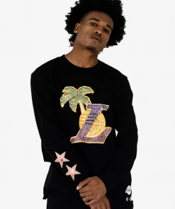 The Loyalist Basketball Greg Yuna Lakers Diamond Long Sleeve T-Shirt