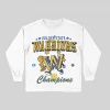 The Loyalist Basketball HoH X Warriors NBA Champions White Long Sleeve T-shirt