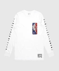 The Loyalist Basketball Hank Willis Thomas'That's Game' White Long Sleeve T-Shirt