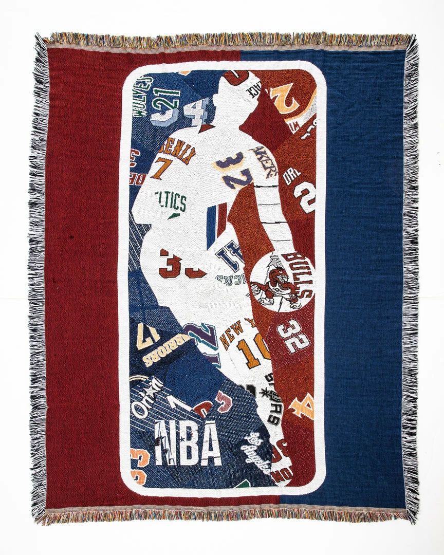 B/R SHOP Basketball Hank Willis Thomas 'That's Game' Printed Blanket (Limited To 75)
