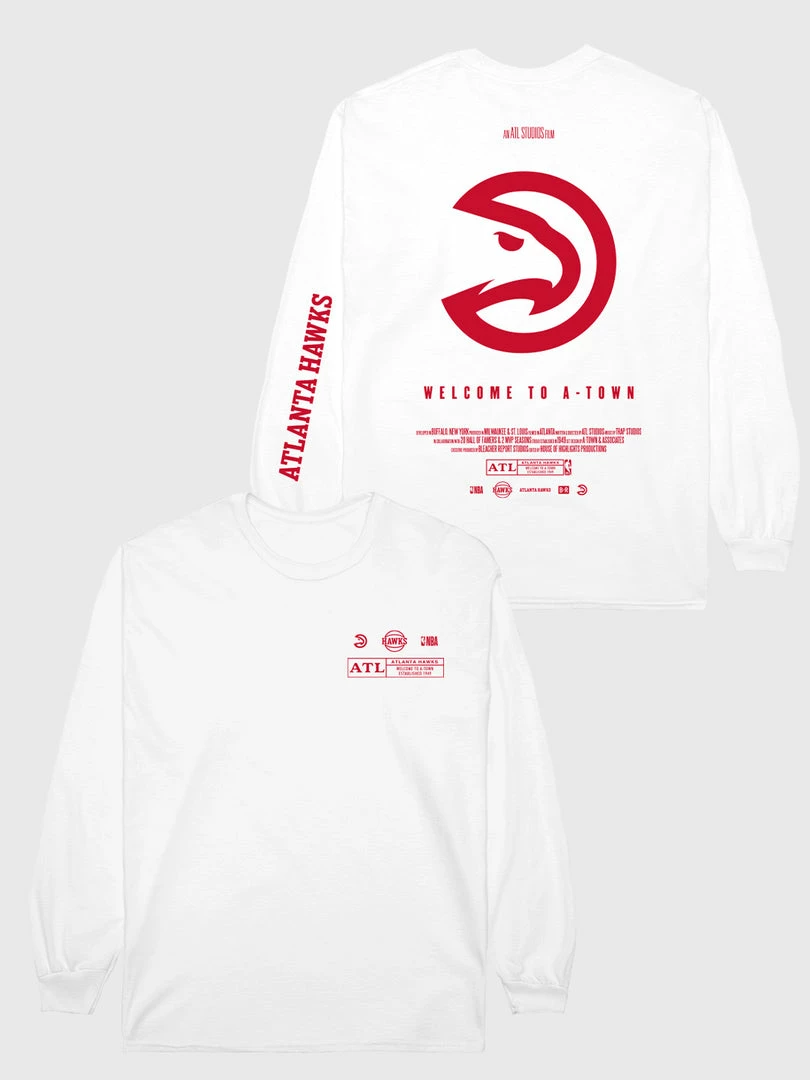 The Loyalist The Hawks Check The Credits Long Sleeve T-Shirt Basketball