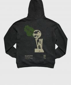The Loyalist Basketball The Bucks 2021 Champions Black Hoodie