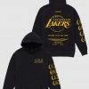 The Loyalist The Lakers Check The Credits Black Hoodie Basketball