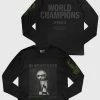 The Loyalist Basketball The Bucks 2021 World Champions Black Long Sleeve T-Shirt