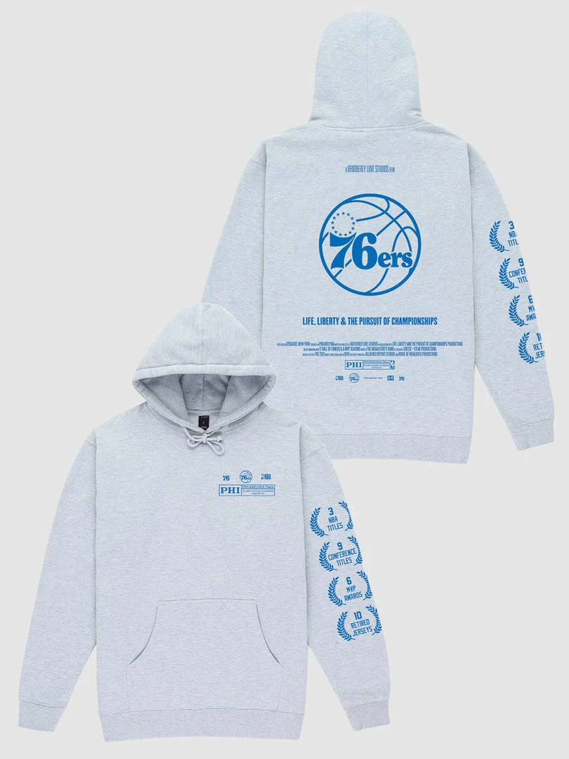 The Loyalist Basketball The 76ers Check The Credits Hoodie