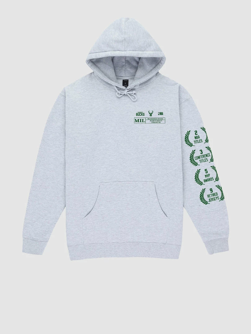 The Loyalist The Bucks 2021 Champions Check The Credits Hoodie Basketball