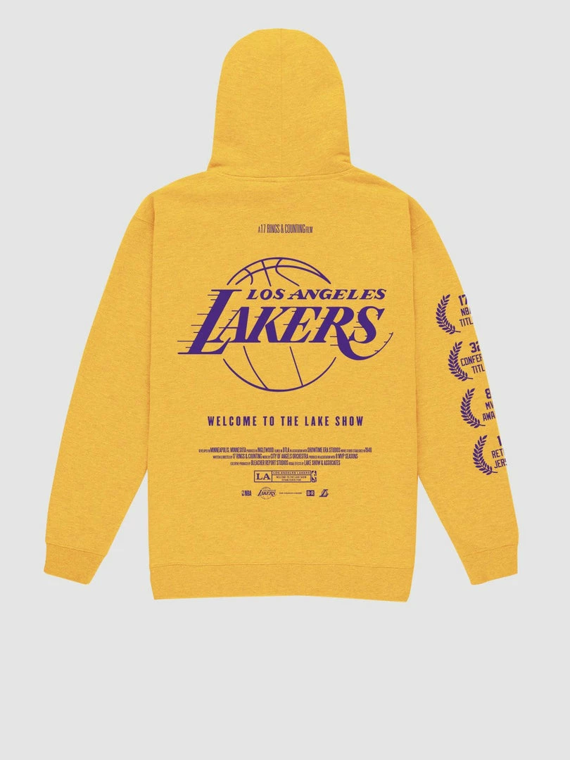 The Loyalist The Lakers Check The Credits Gold Hoodie Basketball