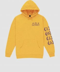 The Loyalist The Lakers Check The Credits Gold Hoodie Basketball