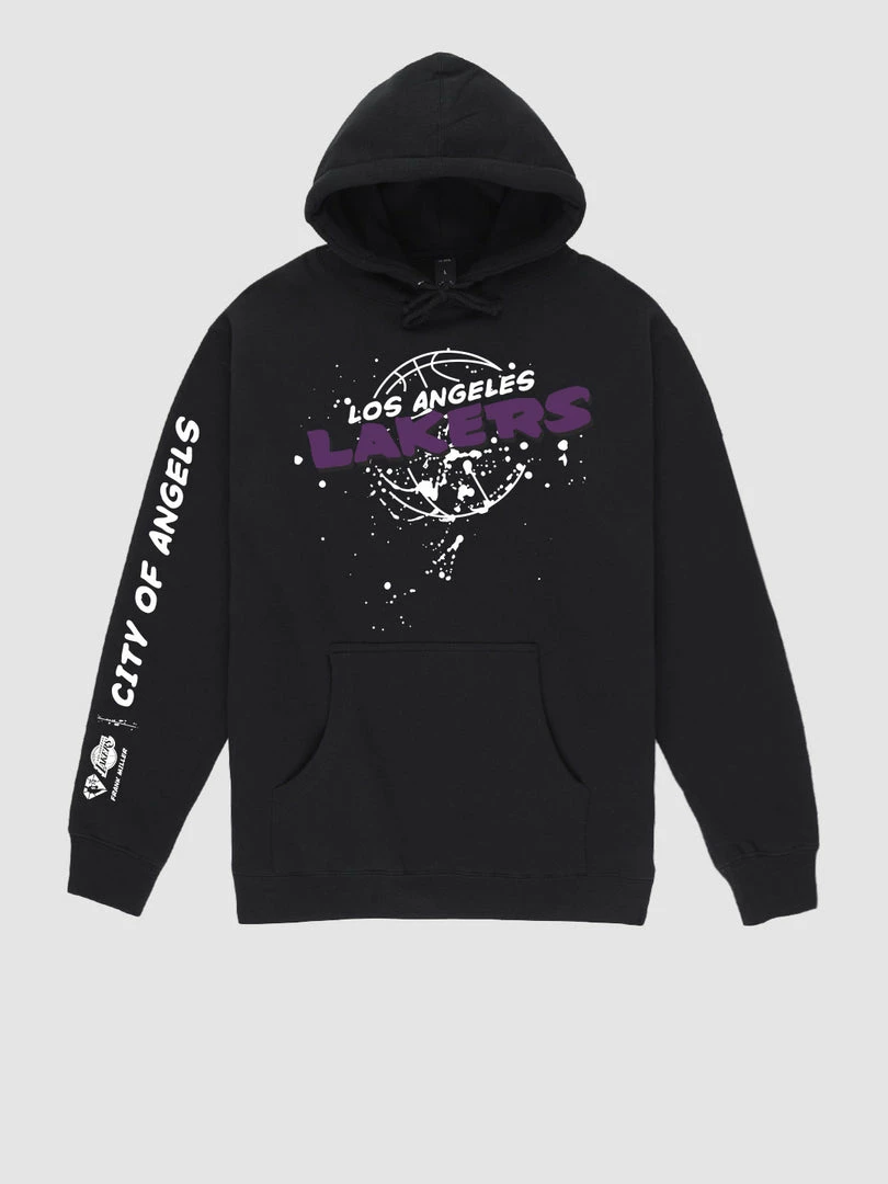 The Loyalist Frank Miller Lakers Wordmark Hoodie