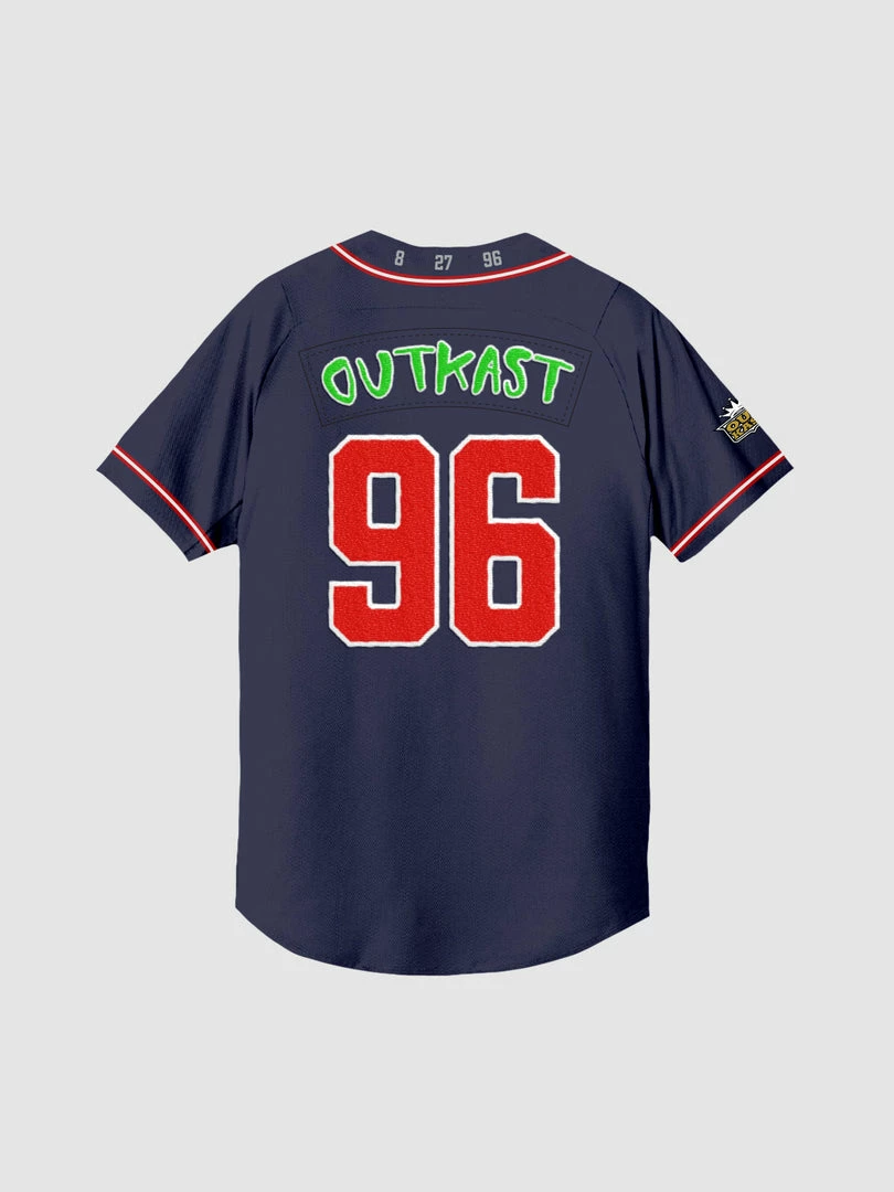 Loyalist Rewind ATLiens 25th Anniversary Navy Baseball Jersey