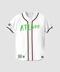 Loyalist ATLiens 25th Anniversary White Baseball Jersey Rewind