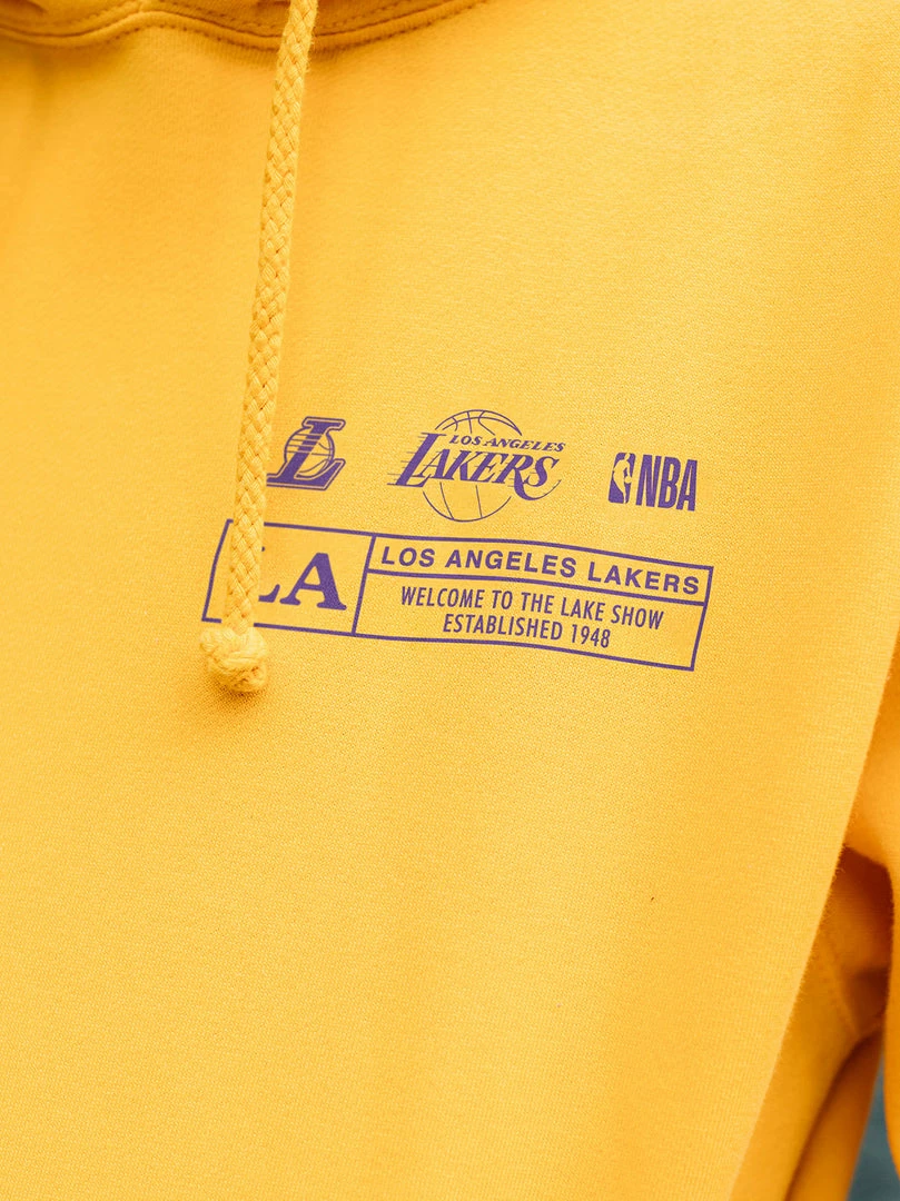 The Loyalist The Lakers Check The Credits Gold Hoodie Basketball