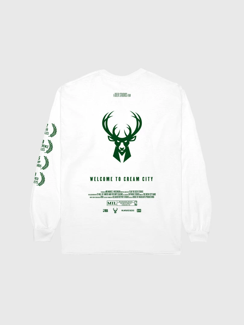 The Loyalist Basketball The Bucks 2021 Champions Check The Credits Long Sleeve T-Shirt