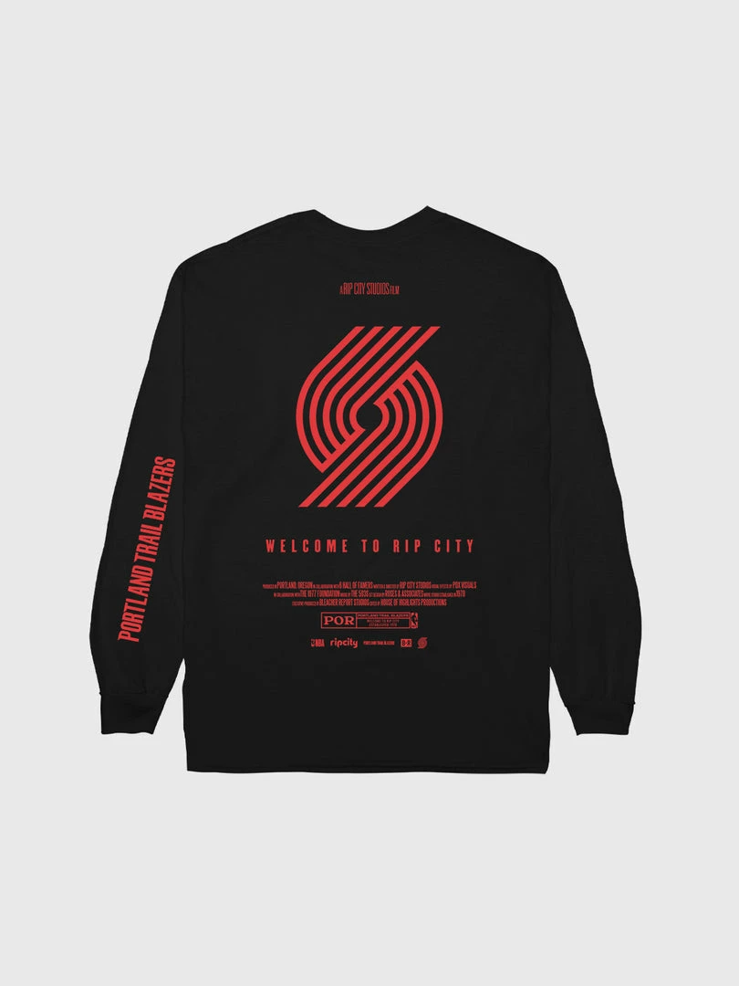 The Loyalist Basketball The Trail Blazers Check The Credits Long Sleeve T-Shirt