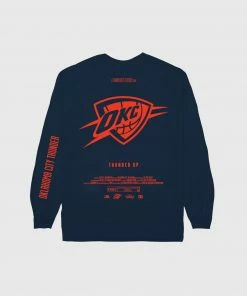 The Loyalist Basketball The Thunder Check The Credits Long Sleeve T-Shirt