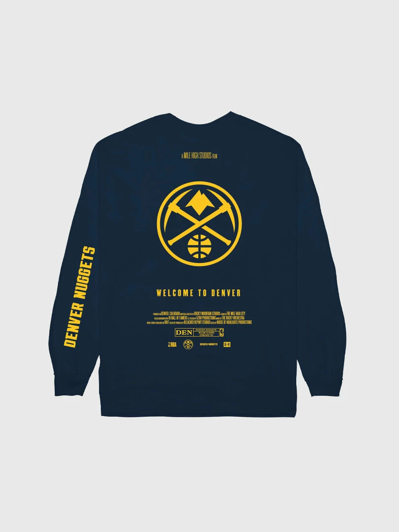 The Loyalist Basketball The Nuggets Check The Credits Long Sleeve T-Shirt