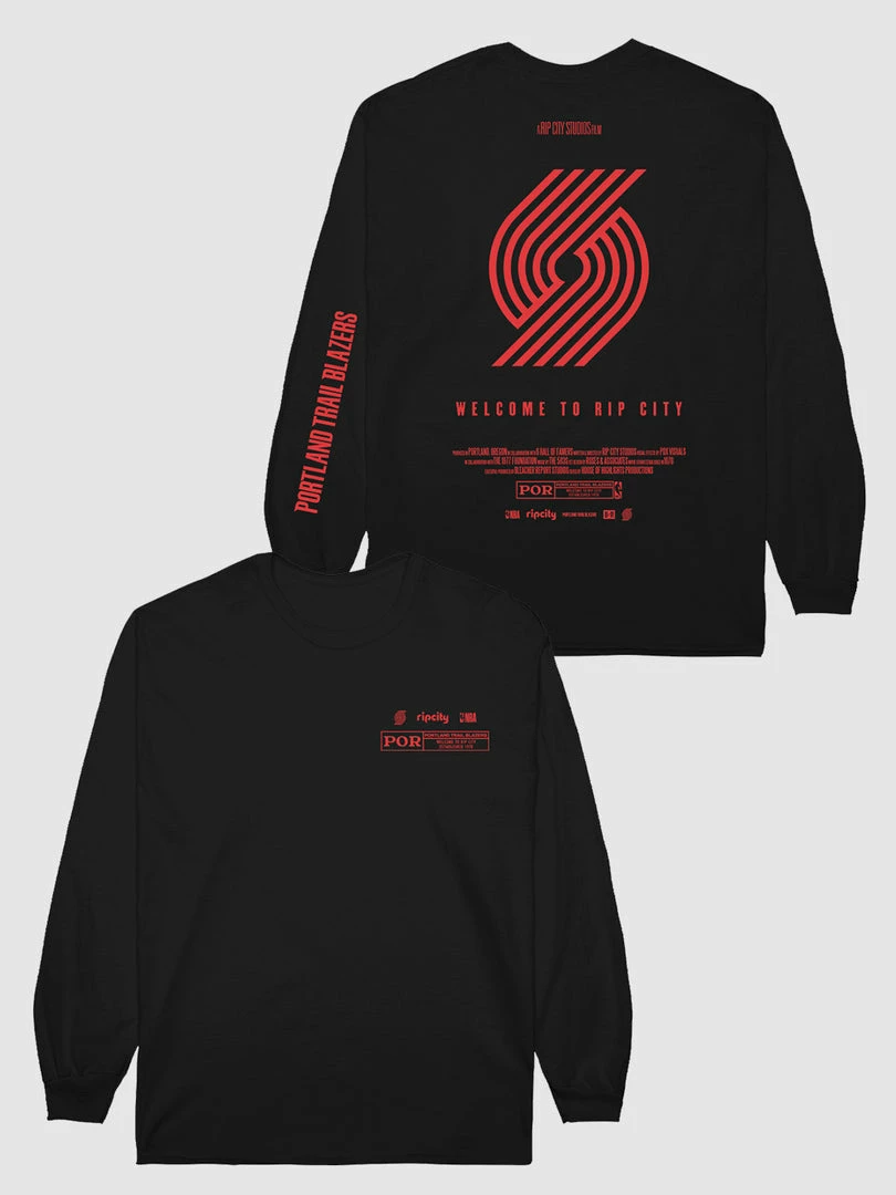 The Loyalist Basketball The Trail Blazers Check The Credits Long Sleeve T-Shirt