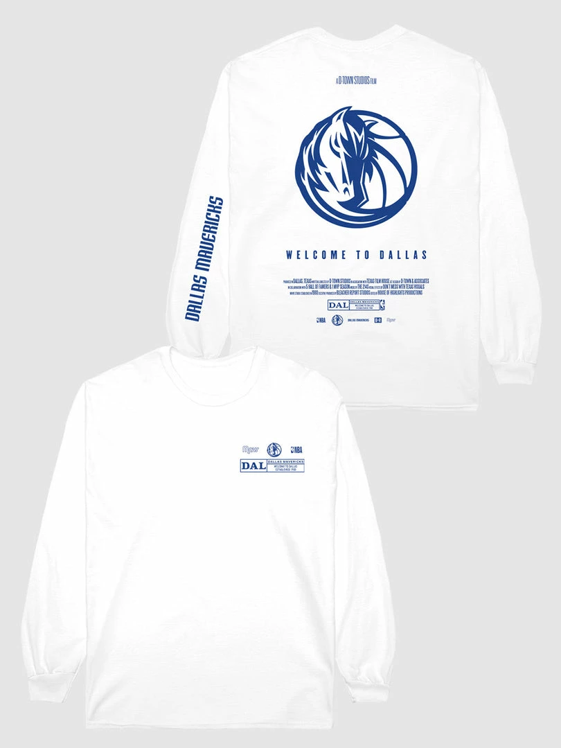 The Loyalist Basketball The Mavericks Check The Credits Long Sleeve T-Shirt