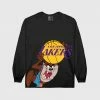 Loyalist Basketball The Lakers X Space Jam Taz Long Sleeve T-Shirt