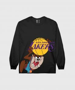 Loyalist Basketball The Lakers X Space Jam Taz Long Sleeve T-Shirt