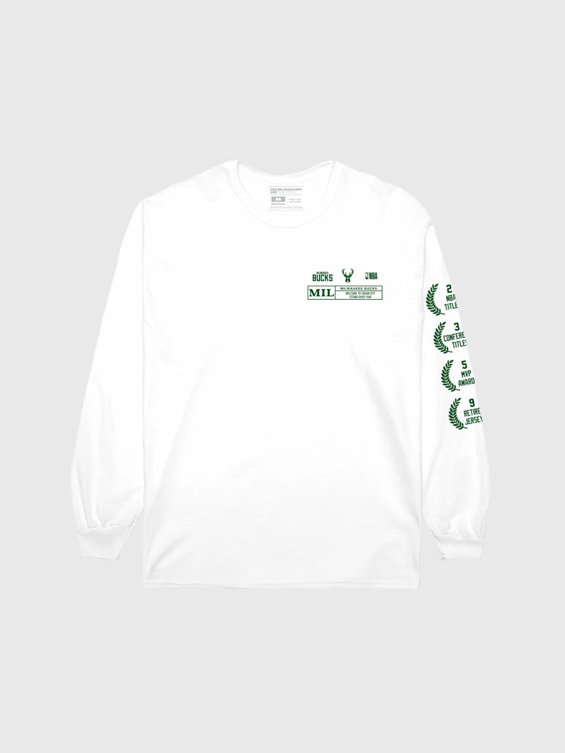 The Loyalist Basketball The Bucks 2021 Champions Check The Credits Long Sleeve T-Shirt