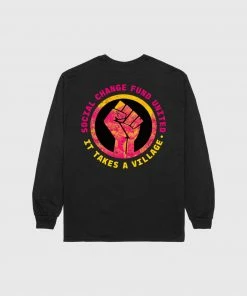The Loyalist Social Change Fund United Black Long Sleeve T-Shirt Long Sleeve Tees