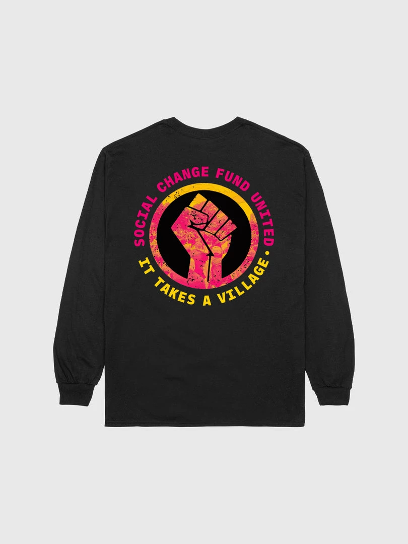 The Loyalist Social Change Fund United Black Long Sleeve T-Shirt Long Sleeve Tees