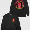 The Loyalist Social Change Fund United Black Long Sleeve T-Shirt Long Sleeve Tees