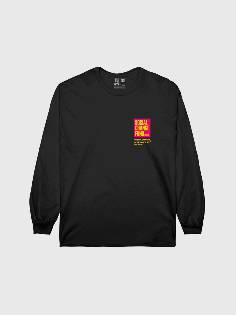 The Loyalist Social Change Fund United Black Long Sleeve T-Shirt Long Sleeve Tees