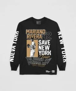 The Loyalist Baseball Mariano Rivera Save New York Long Sleeve T-Shirt